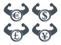 Strong currency icon